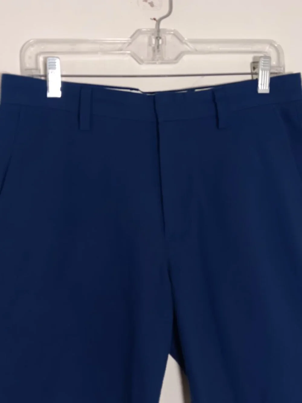 Jcrew club mens performance shorts blue flat front 30W 9